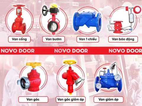 NOVODOOR mở rộng hệ sinh thái thiết bị chống cháy: Đồng bộ từ cửa đến van kỹ thuật
