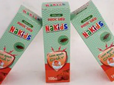 Tới lượt thu hồi toàn quốc 'dầu gội dược liệu Nakids làm sạch chấy'