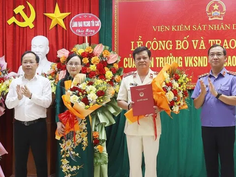 Bản tin 8H: Công bố quyết định của Viện Kiểm sát Nhân dân tối cao về công tác cán bộ