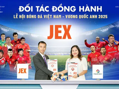 JEX hỗ trợ bảo vệ xương khớp, tiếp sức cho biệt đội huyền thoại 'Quỷ Đỏ' đến Việt Nam