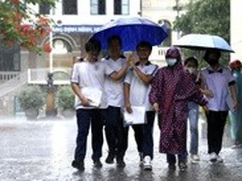 Thời tiết kỳ thi tốt nghiệp THPT năm 2025