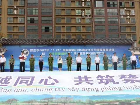 Công an Việt - Trung chung tay phòng chống tội phạm qua biên giới
