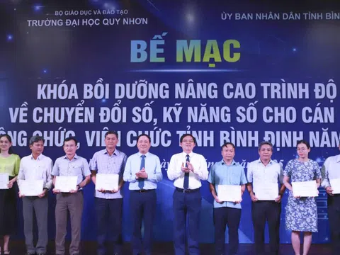 Hơn 6.900 cán bộ Bình Định hoàn thành khóa đào tạo kỹ năng số trước ngày vận hành bộ máy mới