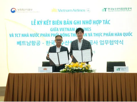Vietnam Airlines hợp tác cùng aT mang văn hóa ẩm thực Hàn Quốc đến Việt Nam