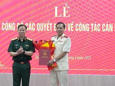 Ông Nguyễn Tiến Hùng làm Viện trưởng Viện kiểm sát nhân dân tỉnh Quảng Trị sau hợp nhất