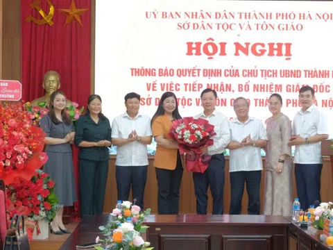 Hà Nội có tân Giám đốc Sở Dân tộc và Tôn giáo