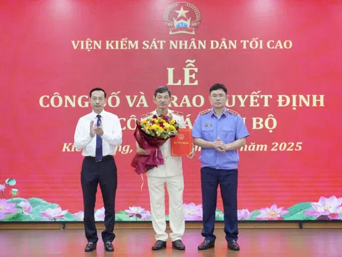 Công bố nhân sự Viện Kiểm sát nhân dân tỉnh An Giang sau hợp nhất