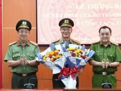 Bổ nhiệm, điều động nhiều phó giám đốc công an tỉnh