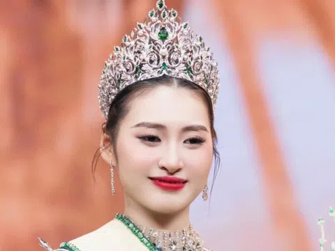 Cô gái Hải Dương đăng quang Hoa hậu Trái Đất Việt Nam