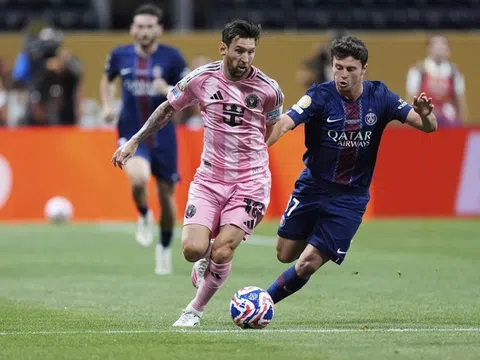 Messi 'bất lực', Inter Miami thảm bại trước PSG
