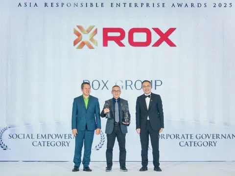 Sáng tạo trong quản trị và CSR, ROX Group được vinh danh tại AREA 2025
