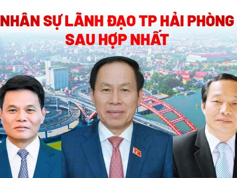 Chân dung Bí thư, Chủ tịch thành phố Hải Phòng sau hợp nhất