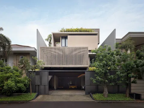 Ngôi nhà tự "thở" giữa lòng đô thị
