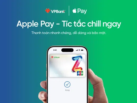 VPBank triển khai Apple Pay cho chủ thẻ VPBank JCB