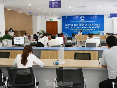 Hà Nội công bố 14 thủ tục đất đai và địa điểm thực hiện ở các xã, phường