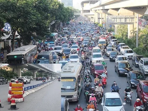 Hà Nội chi bao nhiêu tiền cho phân làn, tổ chức giao thông, hiệu quả ra sao?
