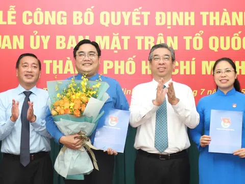 Công bố danh sách Thường trực Thành Đoàn TPHCM