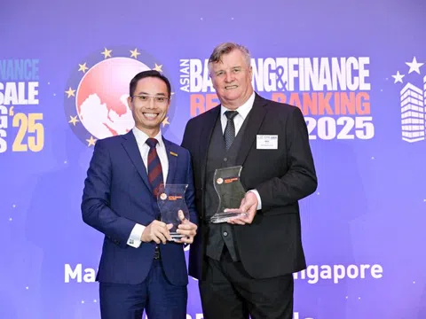 Nam A Bank nhận cú đúp giải thưởng quốc tế