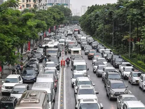 Phân làn, tách dòng xe trên đường Võ Chí Công từ ngày 9/7