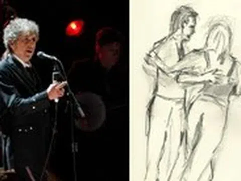 Bob Dylan vẽ tay gần 100 bức tranh trong sách 'Point Blank'