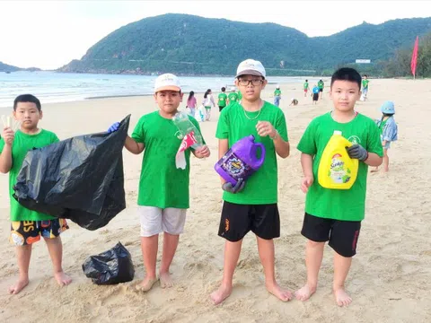 Tiết học xanh ở biển