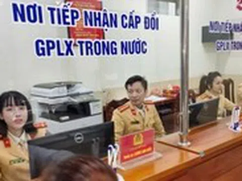 Địa chỉ tiếp nhận hồ sơ, cấp đổi giấy phép lái xe của Công an tỉnh Phú Thọ