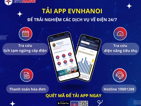 App EVNHANOI – Giải pháp công nghệ giúp kiểm soát lượng tiêu thụ điện trong mùa nắng nóng cực đoan