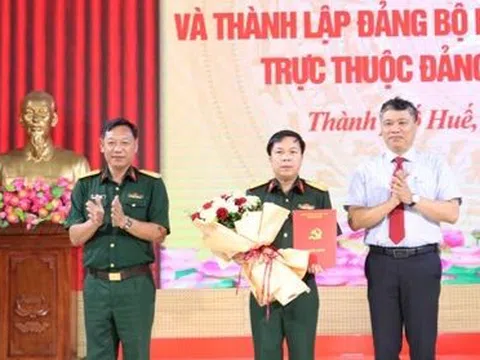 Công bố quyết định của Ban Thường vụ Thành ủy Huế về công tác cán bộ