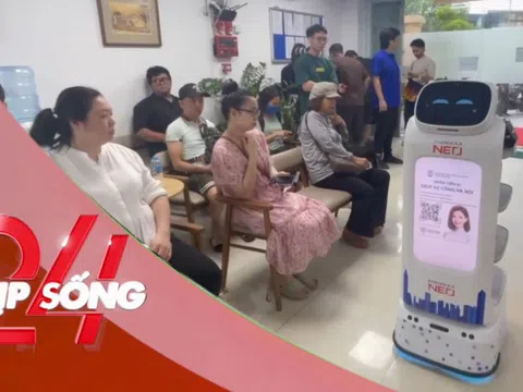 NHỊP SỐNG 24: Phường đầu tiên ở Hà Nội đưa robot AI vào phục vụ hành chính công