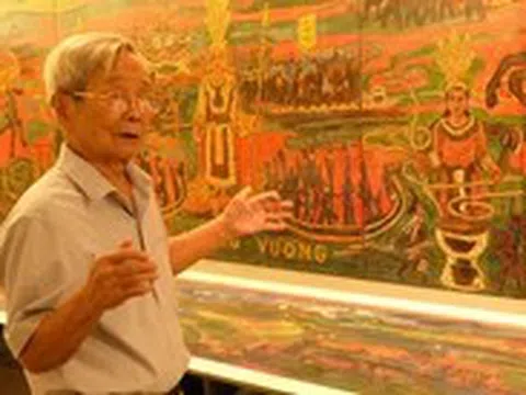 Họa sĩ Quách Phong: 16 năm vẽ lịch sử bằng tranh