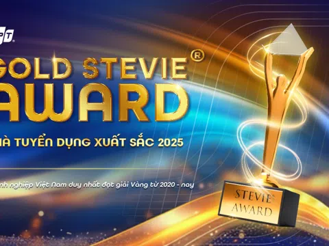 FPT nhận Giải vàng Stevie Award, góp phần nâng tầm thương hiệu tuyển dụng Việt Nam