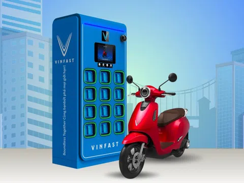 VinFast ra mắt mô hình đổi pin xe máy điện