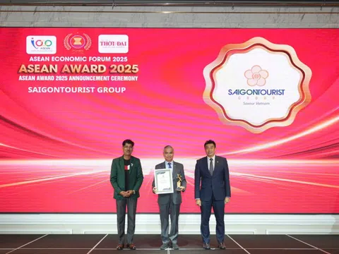 Saigontourist Group vinh dự nhận nhiều giải thưởng tại Diễn đàn Kinh tế ASEAN 2025