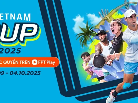 FPT Play đồng tổ chức và phát sóng độc quyền pickleball PPA Tour Asia - Vietnam Cup 2025