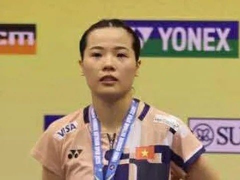 Thùy Linh thua đối thủ cách 89 bậc, mất chuỗi vô địch Vietnam Open