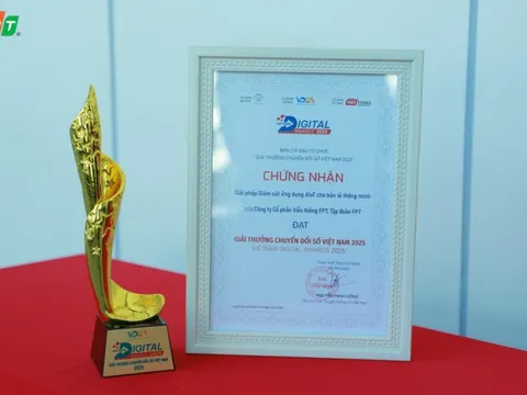 Internet FPT và FPT Camera AI nhận giải thưởng Vietnam Digital Award 2025