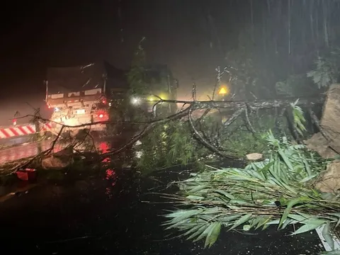 Đèo D’Ran nối Khánh Hòa - Đà Lạt sạt lở, tạm ngưng lưu thông