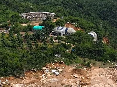 Công ty có hồ nước vỡ gây chết người ở Tuy Phong đang làm những công trình gì trên núi?