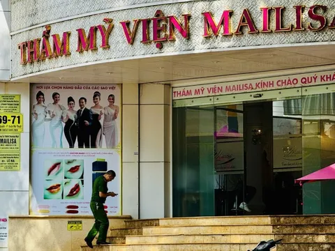 Công an xuất hiện tại hệ thống thẩm mỹ viện Mailisa nhiều tỉnh, thành