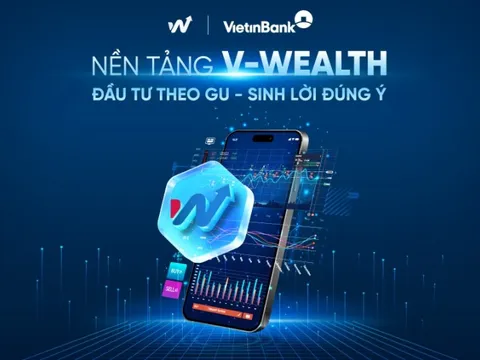 VietinBank ra mắt V-Wealth - Nền tảng đầu tư toàn diện trên Ipay Mobile