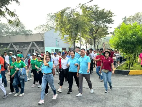 Tổng Công ty Công nghiệp Sài Gòn đi bộ đồng hành vì an sinh xã hội