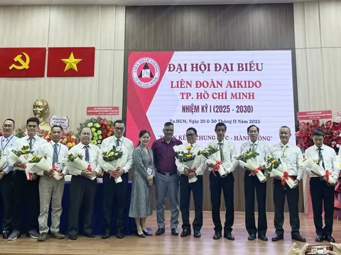 Đại hội Liên đoàn Aikido TP HCM khóa I 2025-2030: Hướng tới thành lập Liên đoàn Aikido Việt Nam