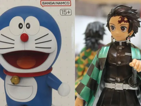 Ngắm mô hình Doraemon, Gundam, Kimetsu No Yaiba tại triển lãm Bandai Pop up