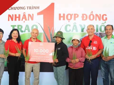 Generali Việt Nam trao tặng 10.000 cây giống cho đồng bào Raglai, Ninh Thuận