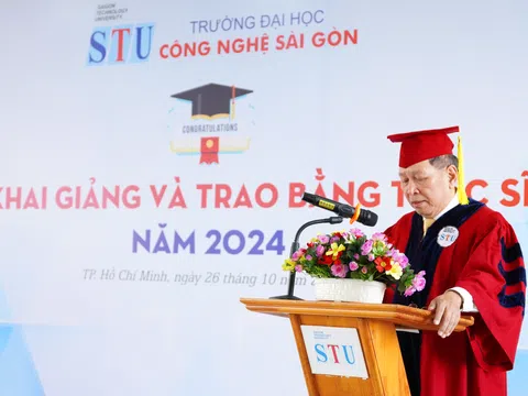 STU tổ chức Lễ khai giảng và trao bằng tốt nghiệp thạc sĩ năm 2024