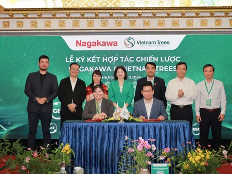 Nagakawa và Vietnam Trees ký hợp tác chiến lược giải pháp số hóa xanh bền vững