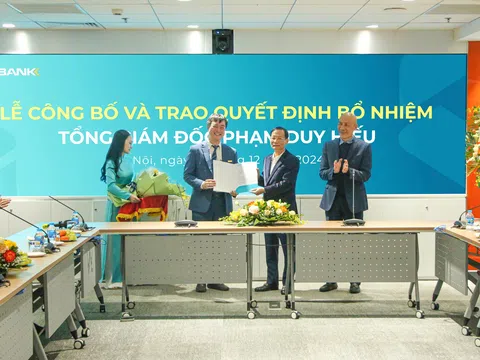 ABBANK chính thức bổ nhiệm chức danh tổng giám đốc đối với ông Phạm Duy Hiếu