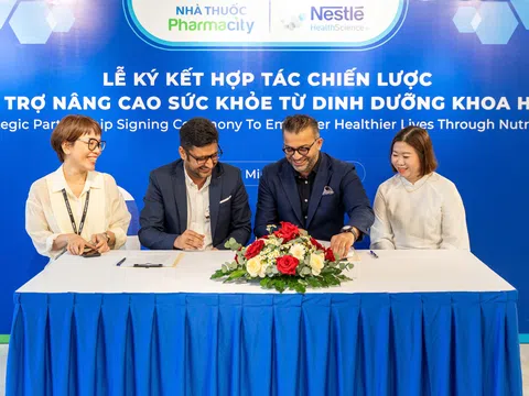 Pharmacity hợp tác với Nestlé Việt Nam mở rộng danh mục dinh dưỡng chính hãng